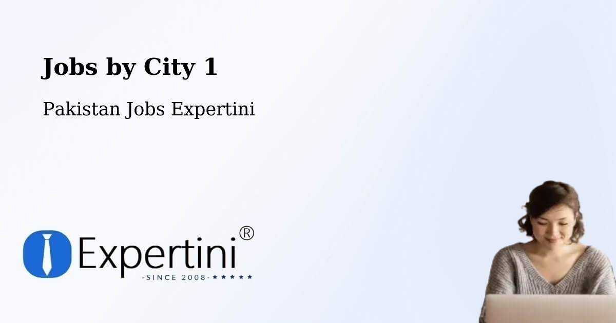 City Jobs in Pakistan - Expertini
