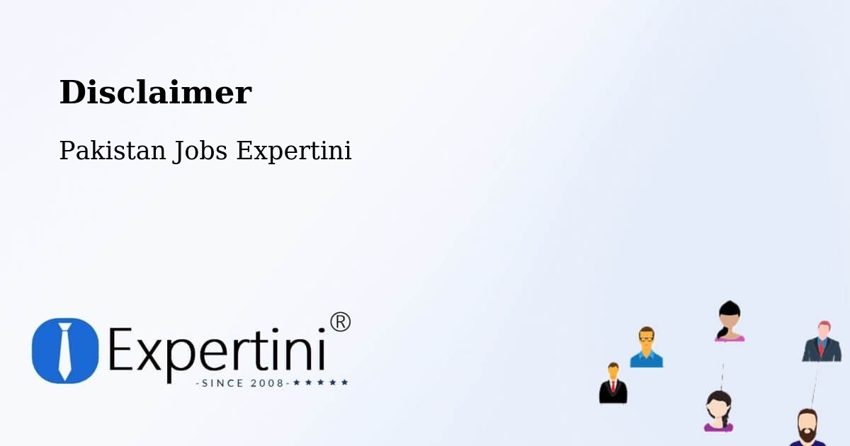 Disclaimer – Upper Dir - Pakistan Jobs Expertini