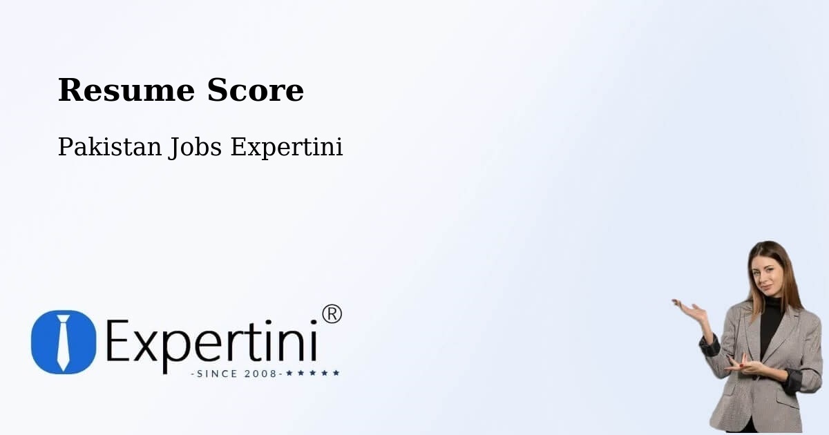 Resume Score & Job Description Match Tool – Upper Dir - Pakistan Jobs Expertini