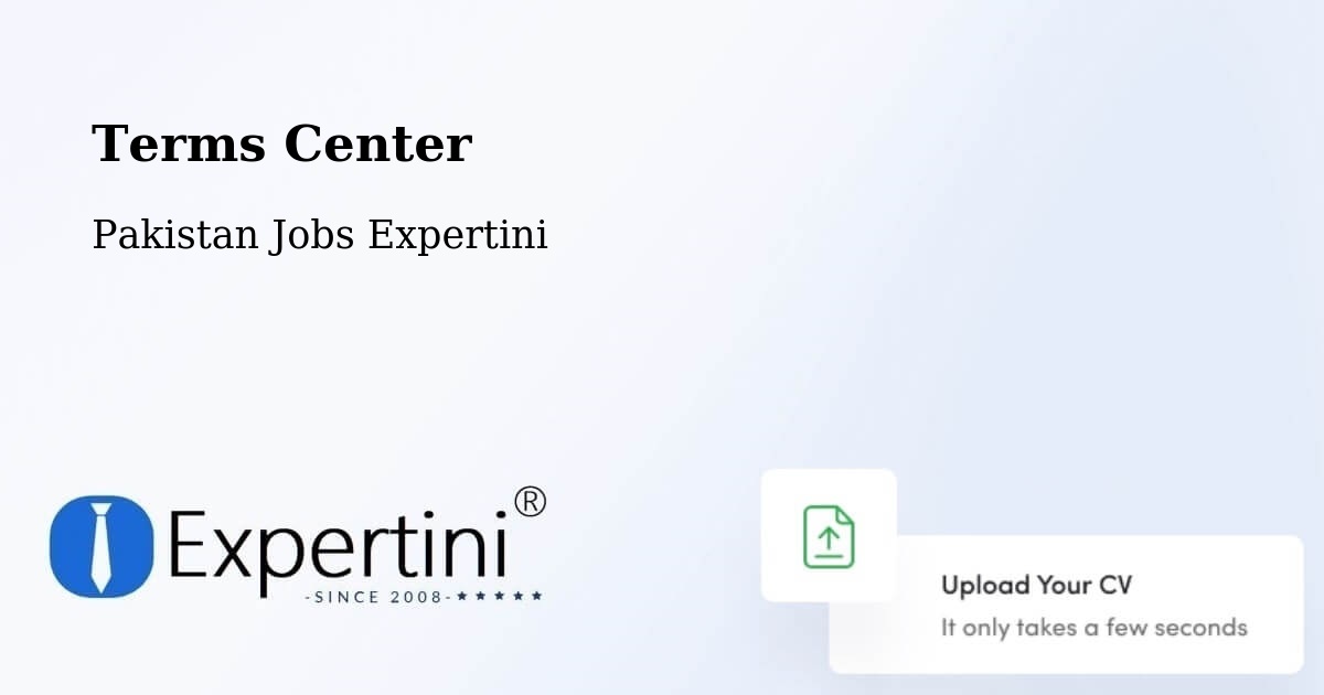 Terms of Service – Upper Dir - Pakistan Jobs Expertini