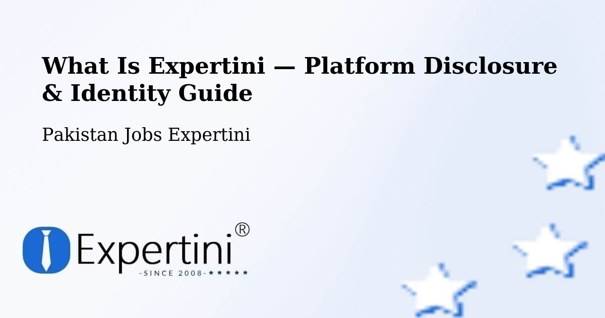 What Is Expertini — Platform Disclosure & Identity Guide – Upper Dir